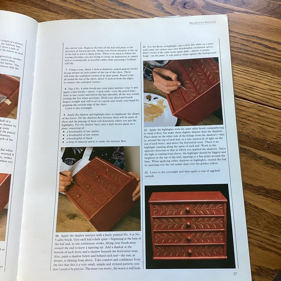 Finishing Touches Hardcover Book Interior Painting Decor Textures Techniques DIY - Picture 9 of 12